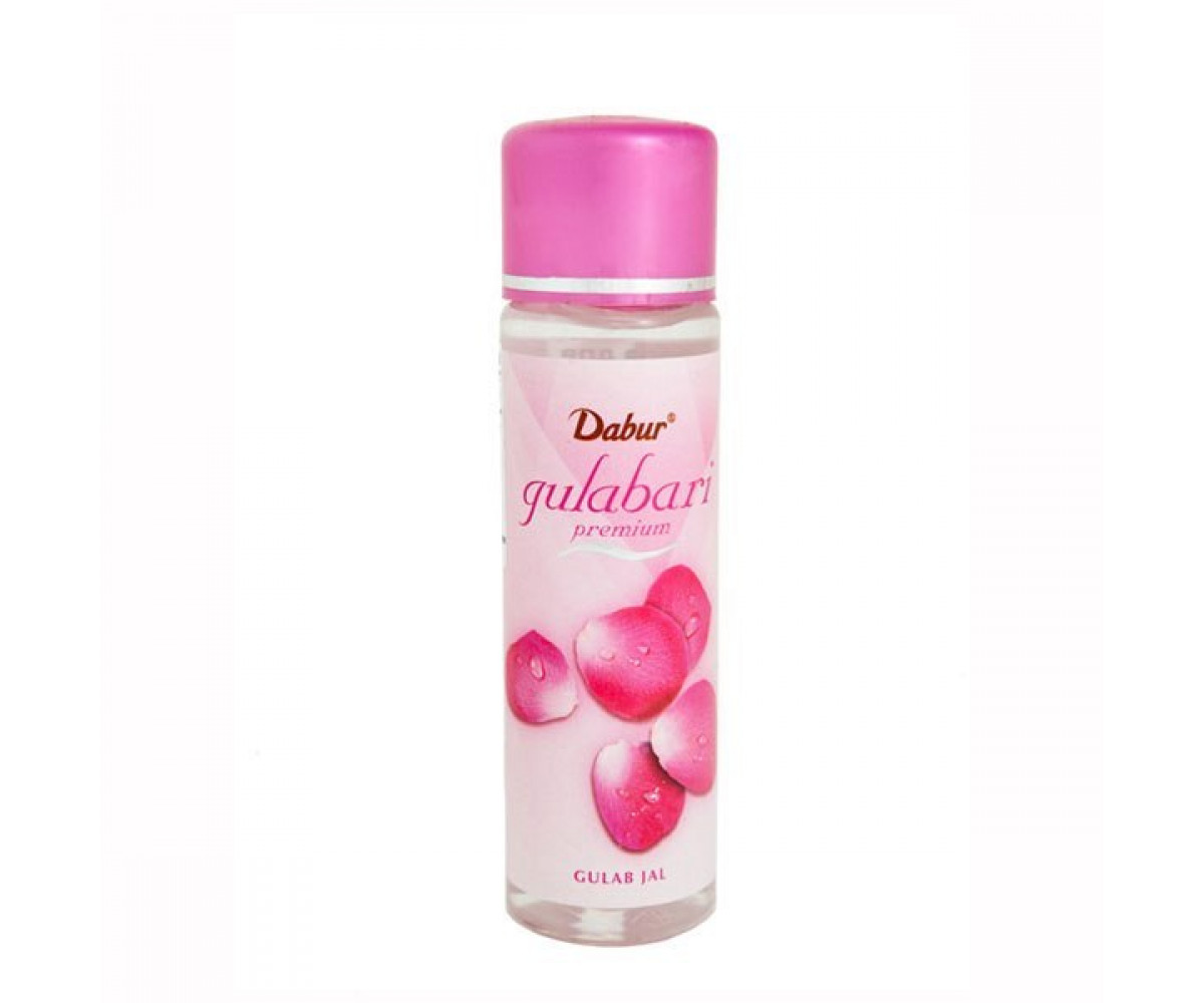 Розовая вода для лица  Dabur 